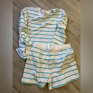 J. Crew Women’s shorts and LS shirt set. XS soft cotton